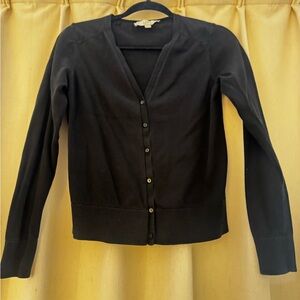 LOFT Charcoal Knit Sweater